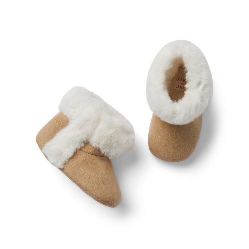 Baby Suede Sherpa Bootie - Janie And Jack